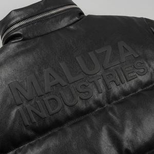 Chaqueta Acolchada con Capucha para Hombre, Estilo Plumón, Ligera, Cálida para Invierno, Impermeable, Resistente al Viento, para Exteriores, OEM Personalizado - Product Image 4