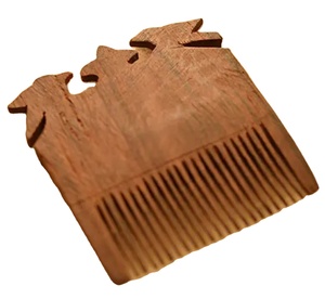 Peine de Madera Natural Pulido Premium Lodi Impex, Diseño Vintage Hecho a Mano, Ecológico, Duradero, Elegante y Moderno para Salón - Product Image 2