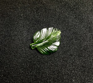 Venta al por Mayor de Piedras Preciosas Talladas en Forma de Hoja de Aventurina Verde Natural |   Piedra Suelta Tallada a Medida para Diseño de Joyería de Lujo - Product Image 5
