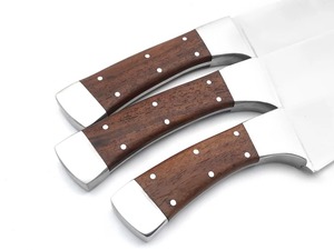 Handmade 67-Layer Stainless Steel Durable <b>Sharp</b> Straight Edge 6-Piece Kitchen <b>Knife</b> <b>Set</b> Wooden Ambidextrous - Product Image 2