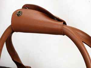 Bolsa de Viaje Grande de Cuero Genuino Vintage, Bolsa de Fin de Semana, con Cierre, Ligera, Portátil, de Gran Capacidad y Duradera - Product Image 3