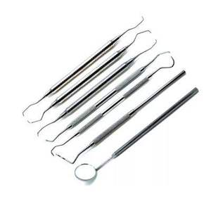 Kit d'examen dentaire complet du fabricant leader avec miroir et curette pour cliniques dentaires et étudiants, par Dentavex - Product Image 4