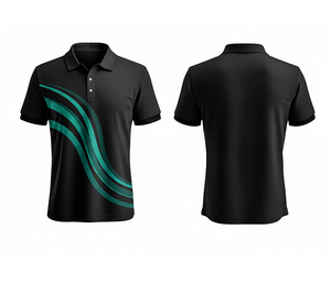 OEM Full Sublimation Polo Shirt Quick Dry Breathable Custom Design – for Men Women Youth Quick-Dry Dry-Fit Active Polo - Product Image 5