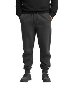 Pantalon de jogging polaire pour homme, chaud et épais, thermique, coupe ample, avec poches profondes, pour le sport et les loisirs - Product Image 1