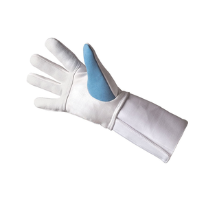 Gants d'escrime professionnels |   Design texturé minimaliste et discret, tout noir |   Prix direct usine - Product Image 5