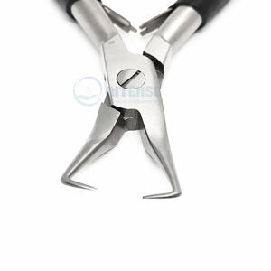 Pince de 5 pouces en acier inoxydable pour retirer les extensions de cheveux avec poignée personnalisable, outil professionnel léger et réutilisable - Product Image 2