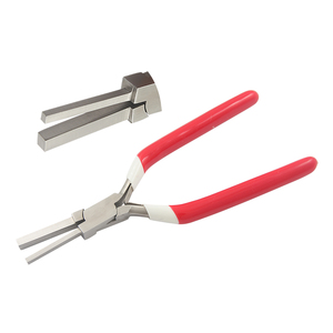 <b>Square</b> Bail Making Plier Small Jaw 3mm & 5mm Size 160mm With Spring & PVC Handles Lap Joint Jewelry Making <b>Square</b> Mandrel Plier - Product Image 1