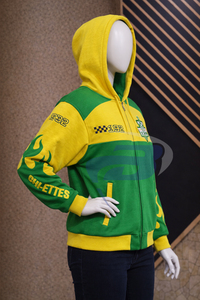 เสื้อฮู้ดผ้าฝ้ายผสมโพลีเอสเตอร์พิมพ์ลายโลโก้ Chi Eta Phi คุณภาพสูง ทรงโอเวอร์ไซส์ สไตล์กรีก สำหรับสมาคมนักศึกษาหญิง CEPhi - Product Image 3