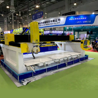 Máquina de Corte de Mármol CNC Automática de 4 Ejes para Procesar Losas de Mármol, Granito y Cuarzo
