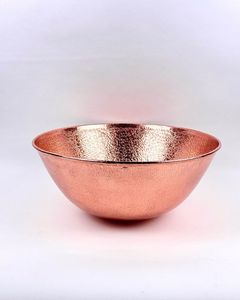 Cuenco de cobre martillado para pedicura, tamaño grande, para relajantes tratamientos de pies y tratamientos de salón. - Product Image 6