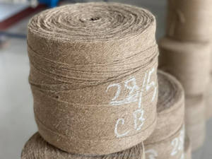 Ficelle de jute 100% naturelle, écologique, antibactérienne, durable, biodégradable, de haute qualité, 28LBS/3PLY, pour le tricotage et le tissage à la main JF - Product Image 3