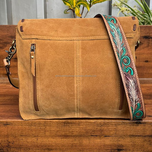 กระเป๋าสะพายข้างหนังนิ่มเครื่องมือสำหรับ2024สำหรับผู้หญิงกระเป๋าแมสเซนเจอร์จุของได้มาก - Product Image 5