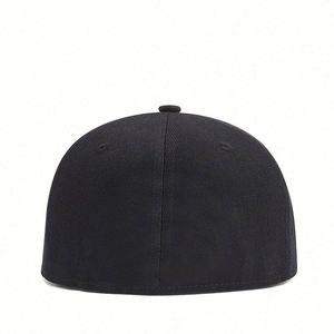 Gorras Planas de 6 Paneles, Lisas, de Color Sólido, Estilo Hip Hop, para Hombre y Mujer, Otoño Invierno, al por Mayor, en Stock - Product Image 5