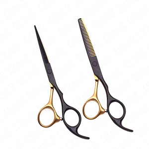 Juego de Tijeras de Peluquería Profesionales de Primera Calidad, 2 Piezas, Acero Inoxidable, Tijeras de Entresacar de 28 Dientes para Profesionales - Product Image 2