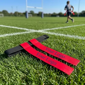 Ceinture de rugby personnalisée de haute qualité avec sangles en velcro réglables et étiquettes SRF pour l'entraînement et les matchs et les joueurs de rugby débutants - Product Image 2