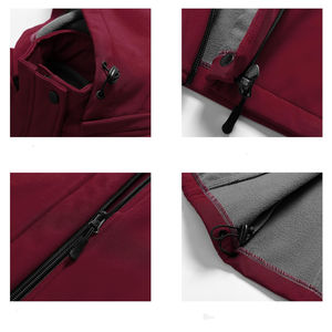 Veste Softshell pour femmes en gros OEM, confortable, de haute qualité, meilleur design, prix bas, veste Softshell pour femmes avec logo personnalisé - Product Image 2