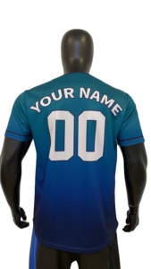 <b>Baseball</b> & Softball Wear Premium Quality <b>Baseball</b> Jersey 2026 Gradient Ramp OEM Custom Jersey Uniform - Product Image 2