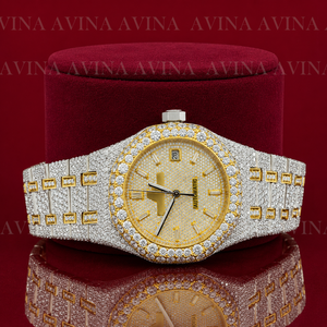 Reloj Automático de Lujo con Diamantes para Hombre, Reloj de Pulsera Mecánico de Acero Inoxidable, Estilo Hip Hop, Joyería Brillante - Product Image 6