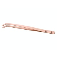 Pince à glace festonnée en cuivre de style artisanal vintage, ustensile de cuisine de qualité supérieure, design élégant et ergonomique