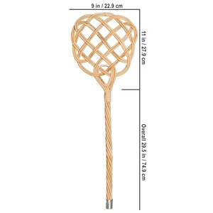 Balai à poussière en rotin en gros, fabriqué au Vietnam, pour nettoyer les tapis et les ensembles de tapis de maison, contact WA+84916930070 - Product Image 3