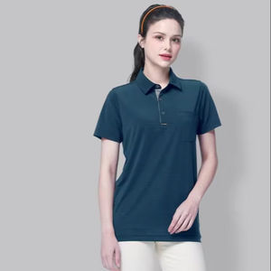 [MARK] OEM/ODM Marca Coreana MT-556 Camiseta Polo de Manga Corta Elástica y Ventilada - Product Image 1