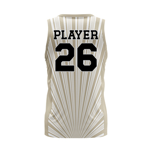 Camiseta de Baloncesto Personalizada con Cuello en V y Gráficos Impresos Duraderos para Equipos Amateurs y Profesionales - Product Image 2