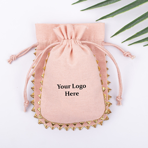 Modern Eco-Storage Drawstring Jewelry Packaging Pouch Bag For <b>Small</b> Storage Accessories Wedding favor Customisable Designs - Product Image 6