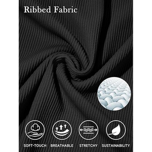 <b>Men's</b> Black Short Sleeve O-Neck <b>T</b>-<b>Shirt</b> Regular Fit Solid Color Casual Jersey Knit Breathable Cotton Top - Product Image 3
