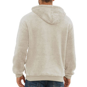 Sudadera con Capucha de Forro Polar para Hombre, Estilo Casual, Urbano, Corte Holgado, Moda Urbana, Venta al Por Mayor OEM, Ropa de Invierno - Product Image 5