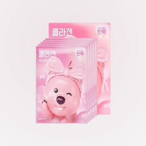 แผ่นมาส์กคอลลาเจน แจนมัง ลูปปี้ รีพลาย มี คอลลาเจน เฟเชียล ฟิต มาส์ก 5 แผ่น แผ่นมาส์กหน้า คอลลาเจน แผ่นมาส์กหน้าจากเกาหลี - Product Image 6