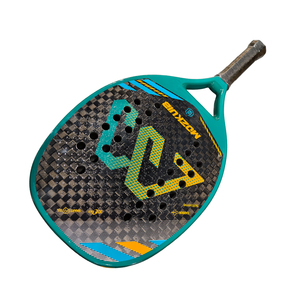 Raqueta de Tenis de Playa para Exteriores, de Fibra de Carbono, Ligera y Potente, con Espuma EVA, Acabado Suave al Tacto, Diseño con Brillo, 18k/24k Carbono - Product Image 5