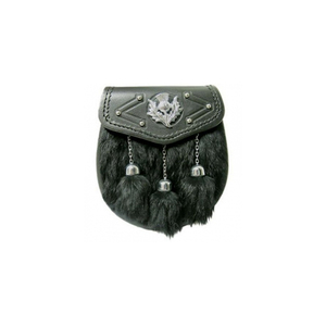 Cartera de Esporanas Escocesas de Diseño Personalizado, Esporanas de Piel de Conejo Semiformales, Nuevo Accesorio para Instrumentos Musicales en Venta - Product Image 4