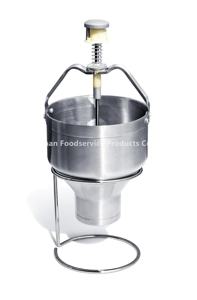 Dispensador Profesional de Panqueques, Herramientas para Hornear y Repostería con Soporte, Disponible en Aluminio y Acero Inoxidable - Product Image 3