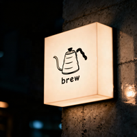 Boîte à lumière LED rotative en acrylique, personnalisée, étanche, pour publicité extérieure, pour café, salon de beauté, haute luminosité