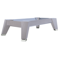 Mesa de Billar King Winner de 9 Pies y 9 Bolas, Estructura de Acero, Base de Pizarra, Patas de Madera Maciza, Uso Doméstico, Calidad de Torneo, Venta al Por Mayor de Fábrica