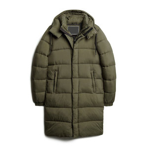 เสื้อแจ็คเก็ตพาร์กาสีแดงสำหรับผู้ชาย สวมใส่สบายในฤดูหนาว คุณภาพสูง กันน้ำ กันลม ไซส์ใหญ่ แบบกลับด้านได้ อุ่นสบาย มีฮู้ด ทนทาน - Product Image 1