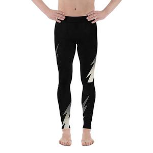 Leggings de sport pour hommes en maille transparente, effet collant, taille haute, ajustés aux hanches, sans couture - Product Image 4
