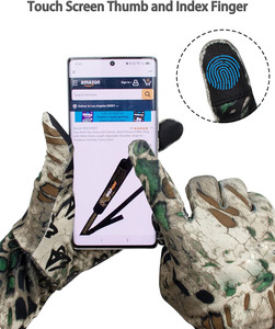 Hunting Gloves, Anti-Slip Camo Hunting Gloves for <b>Men</b> & Women with Touchscreen-Compatible Fingertips - Product Image 2