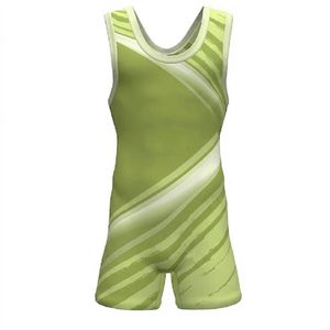 Singlets de Sublimación de Venta Caliente, Singlet de Lucha Libre de Cuerpo Completo, Nuevo Diseño 2026, Singlets de Powerlifting - Product Image 4