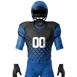 Conjunto de Uniforme de Fútbol Americano Personalizado Transpirable, Jersey y Pantalones con Sublimación Completa, Ropa Deportiva Resistente que Absorbe la Humedad - Product Image 4