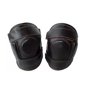 Rodilleras de Polo de Cuero Genuino/Cuero Sintético de Primera Calidad, Resistentes, para Equitación, Equipo de Protección Ecuestre - Product Image 6