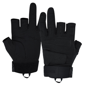 Guantes Tácticos de Medio Dedo, Ligeros, con Protección en los Nudillos, Transpirables, con Agarre, para Actividades al Aire Libre - Product Image 2