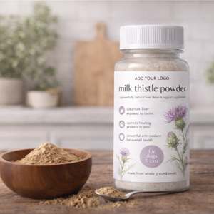 Suplemento de Apoyo Hepático con Cardo Mariano para Perros, Ayuda al Procesamiento del Hígado, Desintoxicación y Salud Renal, Fórmula Herbal Natural - Product Image 2