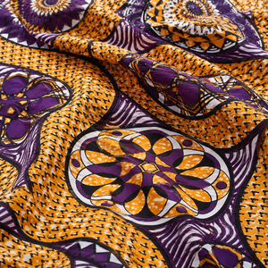Tela de Algodón con Estampado Africano de Alta Calidad y Ecológica, Textil Ankara, Tela con Estampado Batik para Mujeres, Hombres, Niñas, Niños, Bolsos y Manualidades - Product Image 5