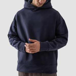 Sudadera con Capucha de Alta Calidad, Color Teel, de Lujo, para Hombre, Corte Regular, 450 g/m², Poliéster/Algodón, Forro Polar, Diseño Sólido - Product Image 5