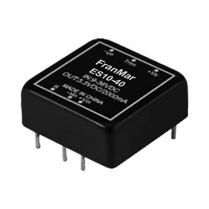 Convertidor de Corriente Continua a Corriente Continua Compacto de 10W 12V 0.833A con Función Lógica de Encendido/Apagado Remoto y Función Negativa - Product Image 1