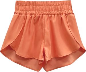 Shorts de sport d'été 100 % polyester pour femmes avec étiquettes personnalisées, poches latérales, style cycliste, coupe courte, 2027 - Product Image 4