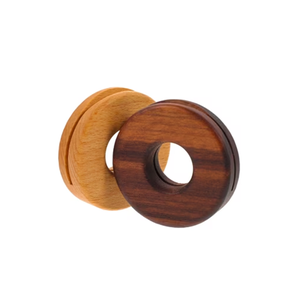 Proveedor mayorista de clips de madera para bolsas de donuts, clips de sellado reutilizables de madera natural, juego de cinco a precios bajos - Product Image 3