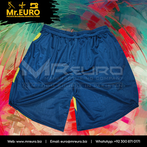 กางเกงมวยไทยซับลิเมชั่นสั่งทำสำหรับผู้ชาย สีน้ำเงินเขียว สำหรับศิลปะการต่อสู้ คังฟู MMA คิกบ็อกซิ่ง ชุดฝึกซ้อม โพลีเอสเตอร์ 100% แห้งเร็ว - Product Image 4