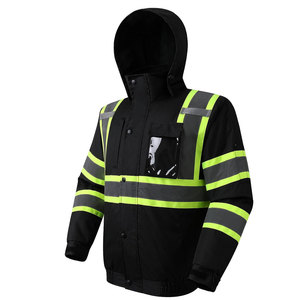 เสื้อแจ็คเก็ตนิรภัยคุณภาพพรีเมียม ANSI Class 1 มองเห็นได้ชัดเจน พร้อมโลโก้ ตะเข็บทนทาน ดีไซน์น้ำหนักเบา เหมาะสำหรับใช้งานในงานประจำวัน - Product Image 1